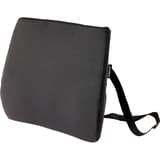 Sangle réglable, noir Coussin de dossier Breyta FELLOWES - Coussin de dossier Fellowes Breyta noir, sangle réglable