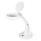 Loupe en verre 3 et 12 dioptries Lampe loupe LED sur socle LOGILINK - Lampe loupe LED sur socle LogiLink WZ0059 blanche