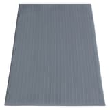 PVC rainuré, 60 x 90 cm, gris Tapis anti-fatigue Yoga Meter Basic MILTEX - Tapis anti-fatigue miltex Yoga Meter Basic gris en PVC rainuré