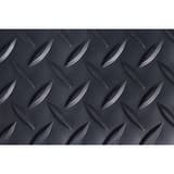 PVC à structure diamant, 60 × 90 cm, noir Tapis anti-fatigue Yoga Deck Ultra MILTEX - Tapis anti-fatigue miltex Yoga Deck Ultra noir, 60 × 90 cm, détail