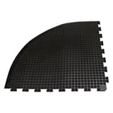 Système modulaire à emboîter, 90 × 90 cm, noir Élément d'angle Yoga Dome Basic MILTEX - Élément d'angle miltex Yoga Dome Basic noir, 90 × 90 cm