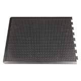 Système modulaire à emboîter, 90 × 120 cm, noir Élément d'extrémité Yoga Dome Basic MILTEX - Élément d'extrémité miltex Yoga Dome Basic noir, 90 × 120 cm