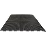 Système modulaire à emboîter, 90 × 120 cm, noir Élément d'extrémité Yoga Dome Basic MILTEX - Élément d'extrémité miltex Yoga Dome Basic noir, 90 × 120 cm, détail