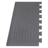 Système à emboîter, 80 × 30 cm, gris, vendu par 2 Élément d'extrémité Yoga Flex Basic MILTEX - Élément d'extrémité miltex Yoga Flex Basic gris, 80 × 30 cm