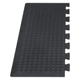 Système à emboîter, 80 × 30 cm, noir, vendu par 2 Élément d'extrémité Yoga Flex Oil MILTEX - Élément d'extrémité miltex Yoga Flex Oil noir, 80 × 30 cm