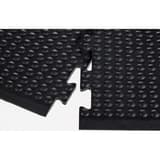 Système à emboîter, 80 × 70 cm, noir Élément intermédiaire Yoga Flex Oil MILTEX - Élément intermédiaire miltex Yoga Flex Oil noir, 80 × 70 cm, détail