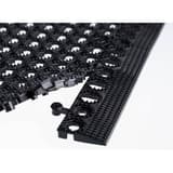 Mâle, 50 cm, noire, lot de 4 Baguette de finition mâle Yoga Grip Ultra MILTEX - Baguette de finition mâle miltex Yoga Grip Ultra noire, détail