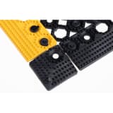 6 × 6 cm, noir, lot de 4 Élément d'angle Yoga Grip Ultra MILTEX - Élément d'angle miltex Yoga Grip Ultra noir, détail