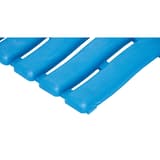 Polyéthylène pieds nus, 60 × 90 cm, bleu Caillebotis piscine Yoga Spa Basic MILTEX - Caillebotis miltex Yoga Spa Basic bleu en polyéthylène ajouré, détail