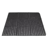Caoutchouc naturel ajouré, drainant, 90 × 90 cm Dalle caoutchouc Yoga Octa Basic MILTEX - Dalles caoutchouc miltex Yoga Octa Basic assemblées