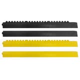 Femelle, nitrile, coin moulé, 97 × 7 cm, noire Bordure femelle Yoga Solid Oil et Octa Oil MILTEX - Bordures miltex mâles et femelles, noires et jaunes (visuel d'illustration)