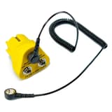 Pour Yoga Ergo Fusion et Ergo Stat, bloc à brancher sur prise Câble de mise à la terre pour tapis ESD MILTEX - Câble de mise à la terre miltex avec bloc de terre jaune pour tapis ESD