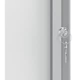 Extérieure, fond magnétique, 4 x A4 Vitrine d'affichage Premium Plus NOBO - Vitrine d'affichage d'extérieur nobo Premium Plus 4 x A4, serrure et clés