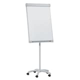 Magnétique, piètement étoile à 5 roulettes, 670 x 950 mm Chevalet de conférence PRO Mobil FRANKEN - Chevalet de conférence FRANKEN PRO Mobil sur piètement étoile à roulettes