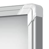 Intérieure, portes coulissantes, fond magnétique, 12 x A4 Vitrine d'affichage Premium Plus NOBO - Vitrine d'affichage nobo Premium Plus à portes coulissantes 12 x A4, coin du cadre en aluminium
