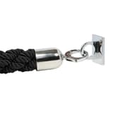 Pour corde, chromé Support mural CLASSIC SECURIT - Corde Securit CLASSIC accrochée au support mural chromé