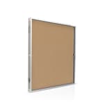 Intérieure, fond en liège, 4 x A4 Vitrine d'affichage SP MAGNETOPLAN - Vitrine d'affichage d'intérieur magnetoplan SP en liège 4 x A4, vue de trois quarts