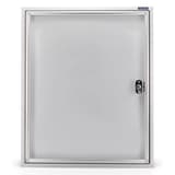 Extérieure, fond magnétique, 4 x A4 Vitrine d'affichage CC MAGNETOPLAN - Vitrine d'affichage d'extérieur magnetoplan CC 4 x A4, vue de face