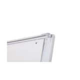 Non magnétique, trépied pliable, 700 x 1000 mm, gris Chevalet de conférence Economic BI-OFFICE - Pince porte-bloc du chevalet Bi-Office Economic
