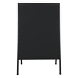 900 x 1 200 mm, double face, cadre noir Stop-trottoir ardoise Transitional BI-OFFICE - Stop-trottoir ardoise Bi-Office Transitional, cadre noir