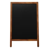 660 x 1 040 mm, double face, pin naturel Stop-trottoir ardoise en pin EUROPEL - Stop-trottoir ardoise EUROPEL en pin pin naturel