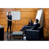 14 mois, mois, 2 semaines ou semaine, 94,5 x 61,5 cm, impression en allemand Planning annuel multifonction PRO FRANKEN - Planning multifonction FRANKEN PRO dans une salle de réunion, en situation