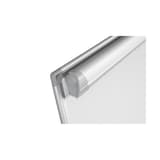 Acier laqué magnétique, 5 roulettes, noir Paperboard mobile Earth BI-OFFICE - Pince porte-bloc du paperboard Bi-Office Earth