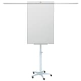 Acier laqué magnétique, 2 bras extensibles Paperboard mobile Impression Pro NOBO - Paperboard mobile nobo Impression Pro, bras extensibles sortis
