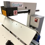 Agrafeuse électrique à pédale, 2 têtes X-14 II GRAFCUT - Tête d'agrafage de l'agrafeuse électrique Grafcut X-14, vue rapprochée