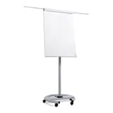 Magnétique, base ronde à 5 roulettes, 2 bras Paperboard mobile Junior Plus MAGNETOPLAN - Paperboard mobile magnetoplan Junior Plus, bras latéraux sortis