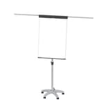Magnétique, pied étoile à 5 roulettes, 2 bras Paperboard mobile standard MAUL - Paperboard mobile MAULstandard, bras latéraux sortis