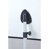 Magnétique, pied étoile à 5 roulettes, 2 bras Paperboard mobile standard MAUL - Molette de réglage du paperboard MAULstandard