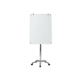 Verre trempé magnétique, 2 bras, inclinable Paperboard mobile en verre Prime BI-OFFICE - Paperboard mobile en verre Bi-Office Prime, vu de face