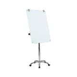 Verre trempé magnétique, 2 bras, inclinable Paperboard mobile en verre Prime BI-OFFICE - Paperboard en verre Bi-Office Prime incliné