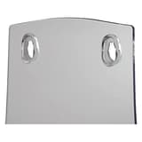 A5, 1 compartiment Porte-brochures de table acrylique SIGEL - Porte-brochures de table acrylique sigel A5, 1 compartiment, dos avec trous de fixation