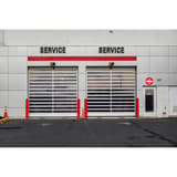 Polypropylène, Ø 30 cm Panneau Accès interdit propriété privée 67100E EXACOMPTA - Panneau EXACOMPTA 67100E à l'entrée d'un garage