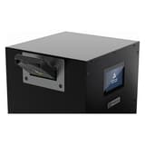 Démagnétiseur de disques durs et bandes, caméra intégrée ASM240 Ultimate PRODEVICE - Écran tactile et fente d'introduction du démagnétiseur PRODEVICE ASM240 Ultimate, vus de près