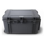 Valise de stockage pour 60 bandes ou disques 3,5 pouces USC XLarge PRODEVICE - Valise de stockage PRODEVICE USC XLarge fermée, sur roulettes