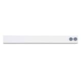 50 x 500 mm, blanc, avec 2 aimants Bande métallique adhésive MAULstandard MAUL - Bande métallique adhésive MAUL MAULstandard 50 x 500 mm, face avant