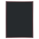 Cadre cerisier, 900 x 600 mm Tableau craie Transitional BI-OFFICE - Tableau craie Bi-Office Transitional, cadre cerisier, vu en hauteur ou de biais