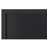 Cadre noir, 600 x 400 mm Tableau craie Essentials BI-OFFICE - Coin du cadre noir du tableau craie Bi-Office Essentials