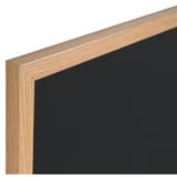 Cadre chêne, 600 x 450 mm Tableau craie Optimum BI-OFFICE - Profil du cadre du tableau craie Bi-Office Optimum