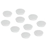 32 mm, 0,8 kg, boîte de 10, blanc Aimant tableau blanc rond FRANKEN - Boîte de 10 aimants ronds FRANKEN 32 mm, blanc
