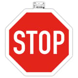 Antidérapant, polypropylène, 30 x 30 cm Panneau STOP adhésif 67010E EXACOMPTA - Panneau STOP adhésif EXACOMPTA 67010E, octogone rouge