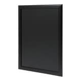 Cadre noir, 565 x 763 mm Tableau craie UNIVERSAL SECURIT - Tableau craie Securit UNIVERSAL noir vu de trois quarts