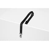 Clip de sécurité, 440 x 15 mm, lot de 10, noir Lanière badge en PET recyclé AVERY - Lanière badge AVERY noir avec clip de sécurité et mousqueton