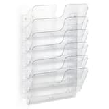 Trieur mural FLEXIPLUS DURABLE A4 paysage, 6 compartiments, transparent