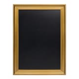 Cadre doré, 630 x 835 mm Tableau craie GOLD BOARD SECURIT - Tableau craie Securit GOLD BOARD à cadre doré