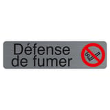 Plaque adhésive Défense de fumer EXACOMPTA 67160E, cigarette barrée rouge