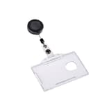 Porte badge ouvert EUROPEL 54 x 85 mm avec son enrouleur